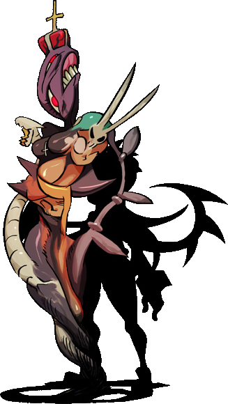 Old Double Design - Sister Agatha Skullgirls (327x580)