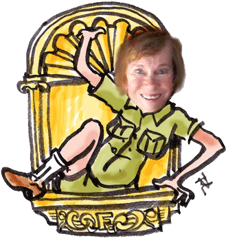 Cartoon Of Fyllis - Phyllis (341x360)