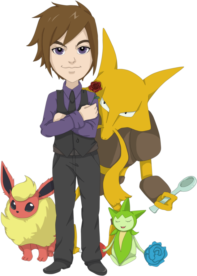 Pokemon Trainer Aiden By Pandachick700 - Cartoon (763x1048)