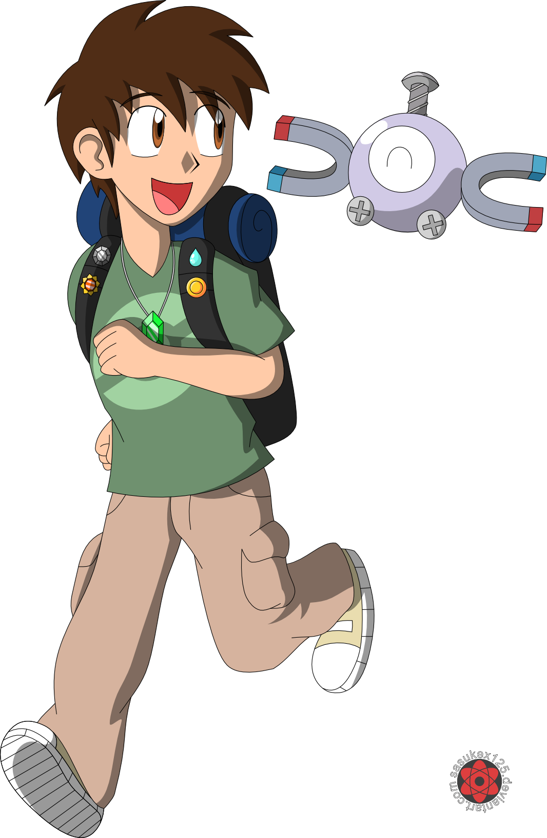 Pokemon Trainer Oc With Legendary Images - Cartoon (1066x1631)