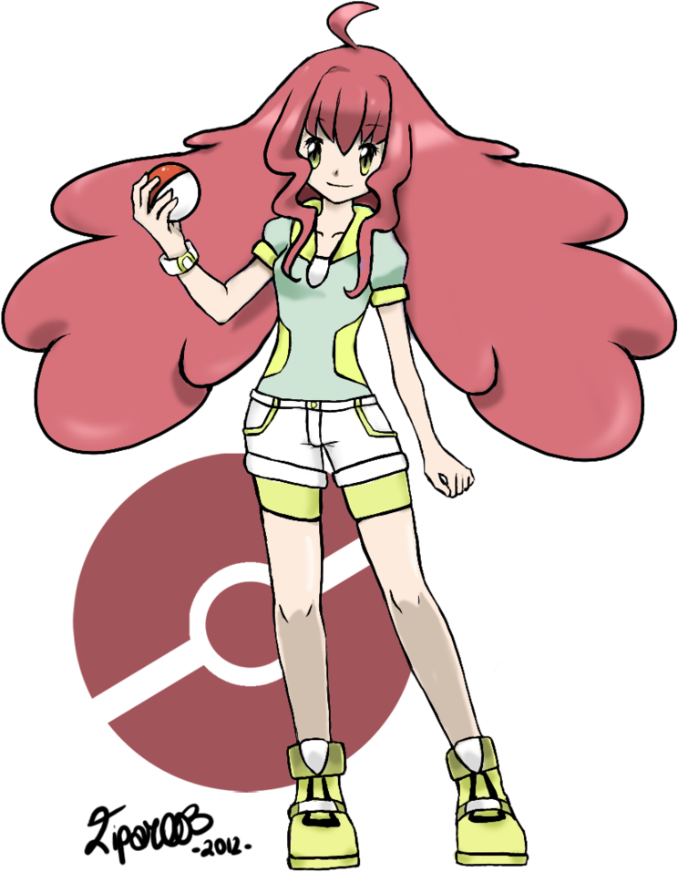 Loraine Pokemon Trainer By Lipar003 - Fake Pokemon Elite Four (800x998)