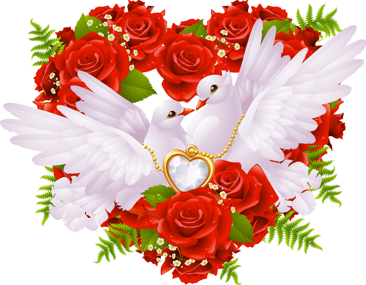 Pattern Wedding Png Image - Rose Photos For Love (1270x989)