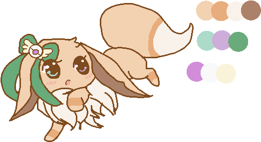 Cheerful And Bright - Eevee Pokemon Oc (538x321)