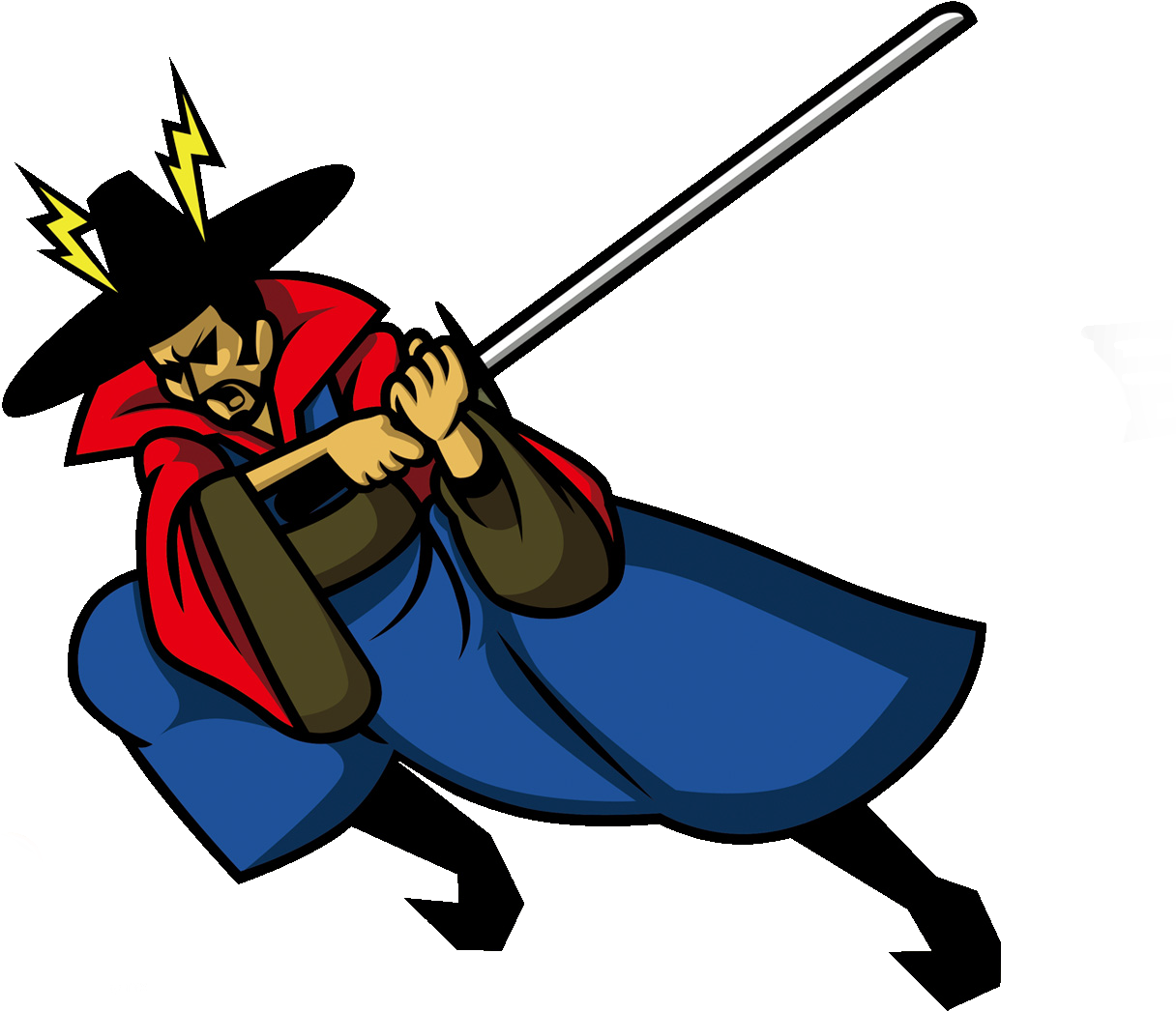 Korean Samurai - Cartoon (1234x1045)