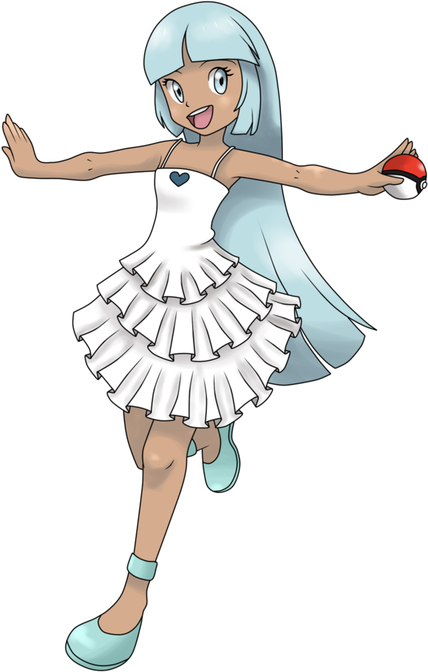Pokemontrainer Nana-blank By Nojiko444 - Pokemon Trainer Commissions Deviantart (730x1095)