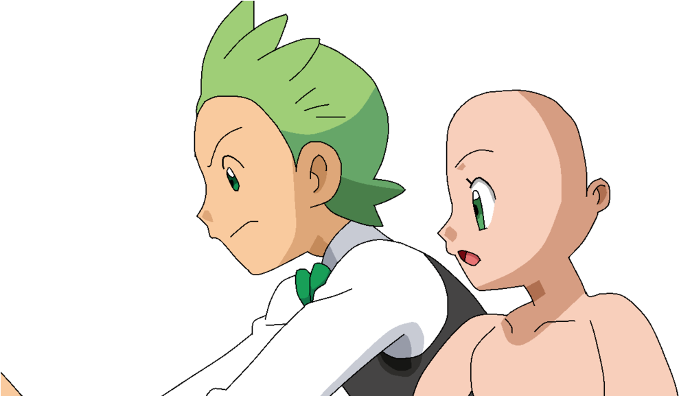 Pokemon Trainer Couple Base Download Pokemon Trainer - Pokemon Cilan X Oc Base (1024x576)