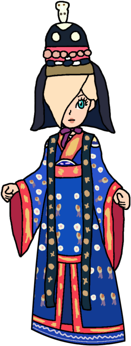 Korean Royal Wedding By Katlime - Cartoon (691x1157)