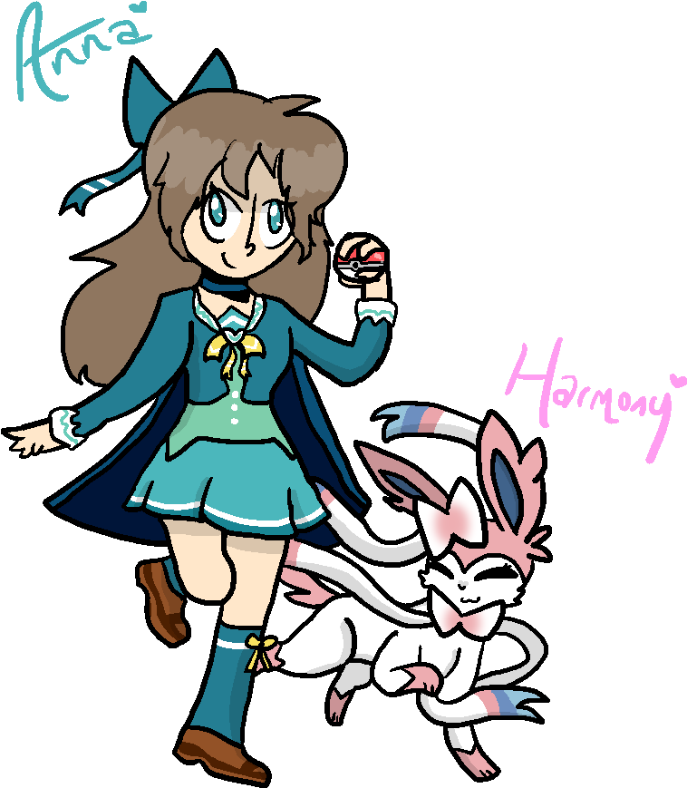 Pokemon Trainer Oc By Celiest - Cartoon (778x907)