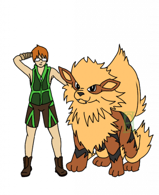 Primalape Trainer Oc - Pokémon Trainer (325x400)