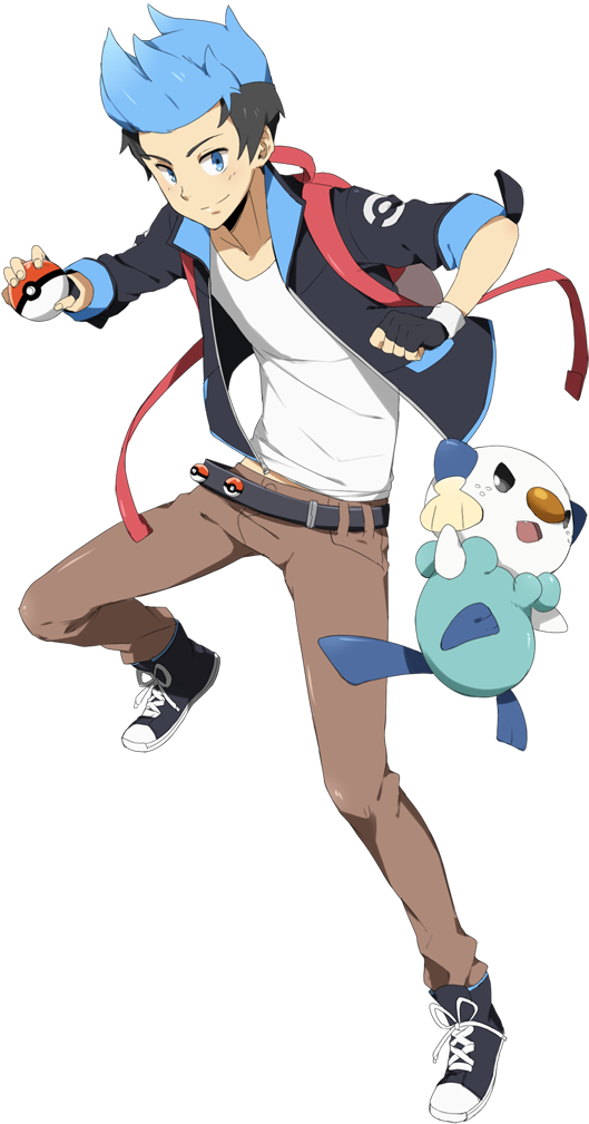 111111 By Danzzila - Pokemon Go Trainer Drawing (600x1047)