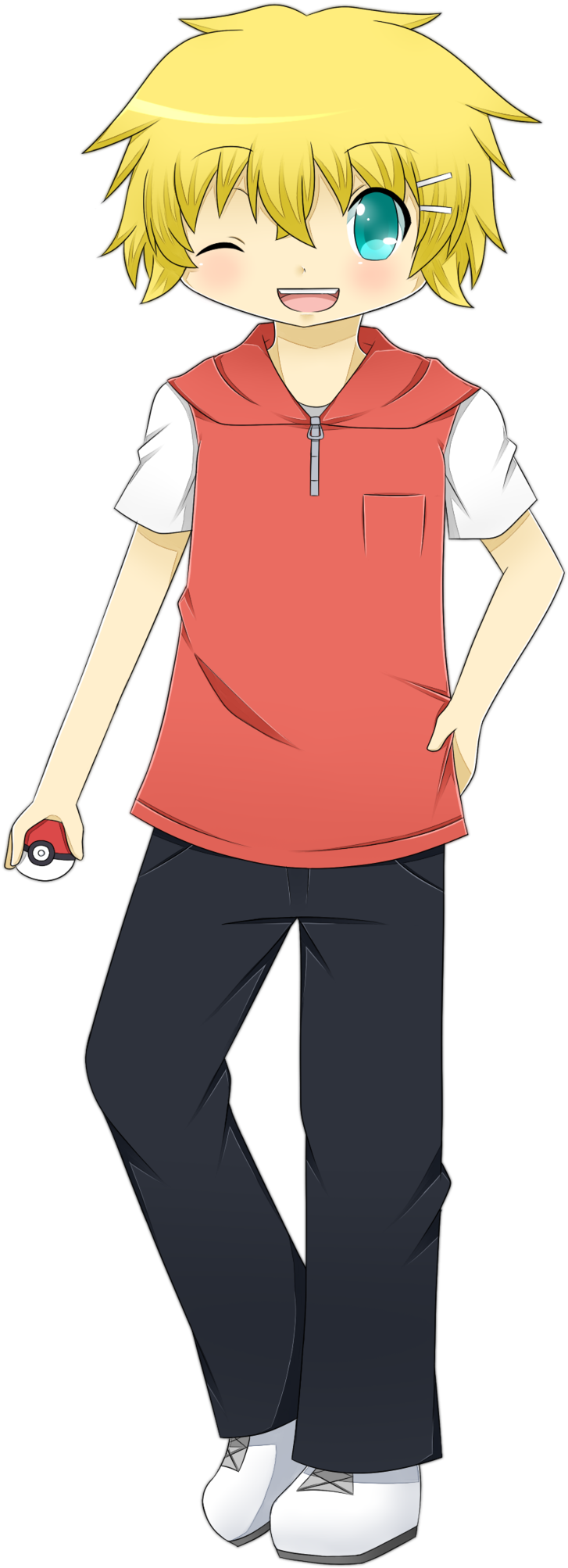 Pokemon Trainer Oc - Costume Hat (900x2115)