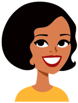 Avatar Icon Cartoon African American Portraits - African American Cartoon Faces (406x399)