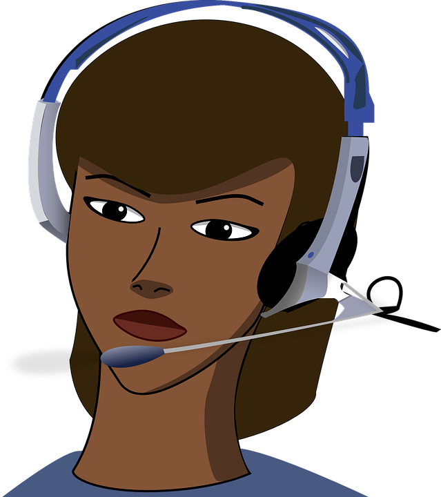 A Maddened Woman In A Heated Argument With Someone - Call Center Person Animated (639x720)