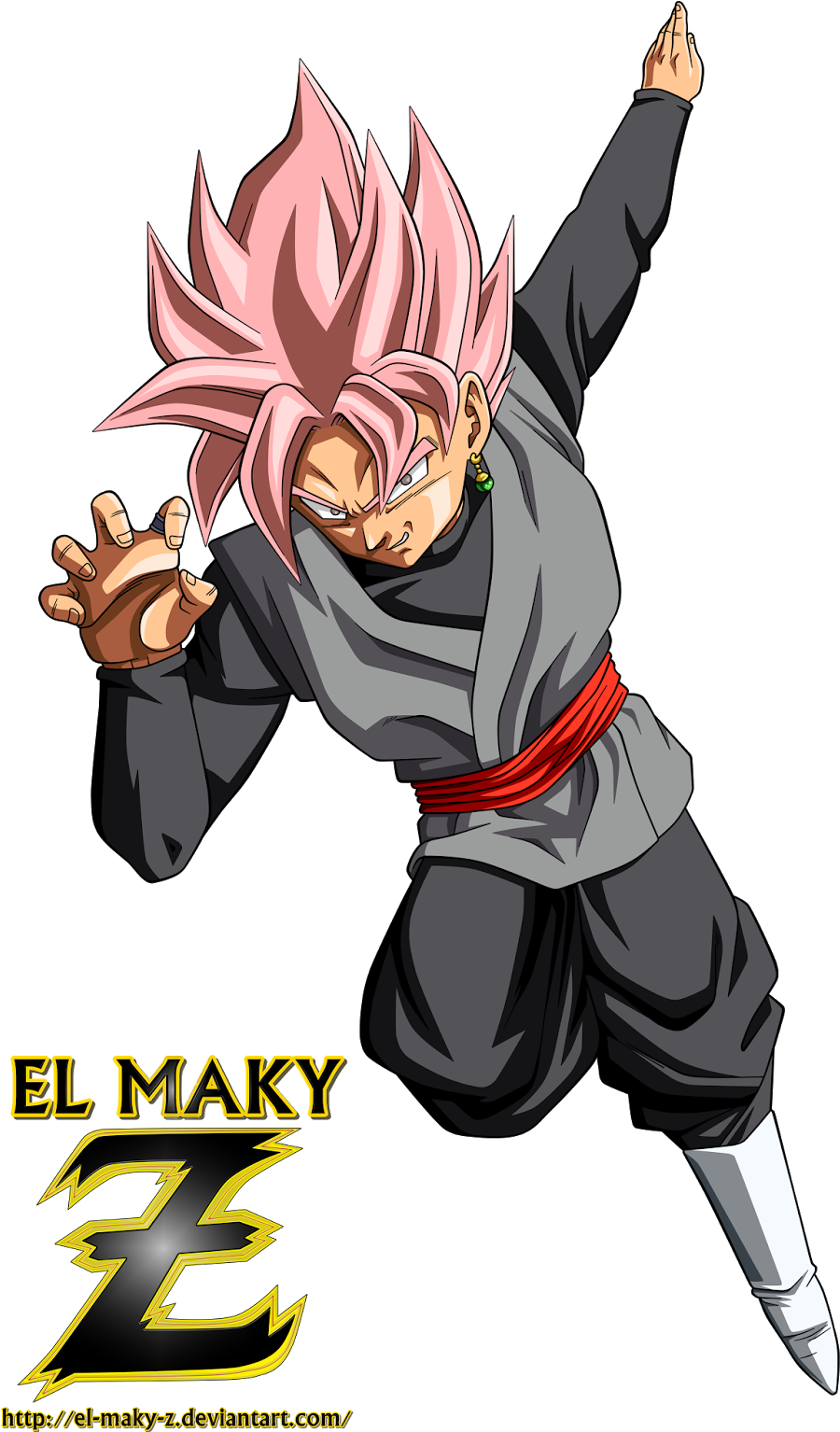 Maky Z Blog Card Black Goku Super Saiyan Rose V2 Dragon - Black Goku Ssj Dragon Ball Super (1020x1600)