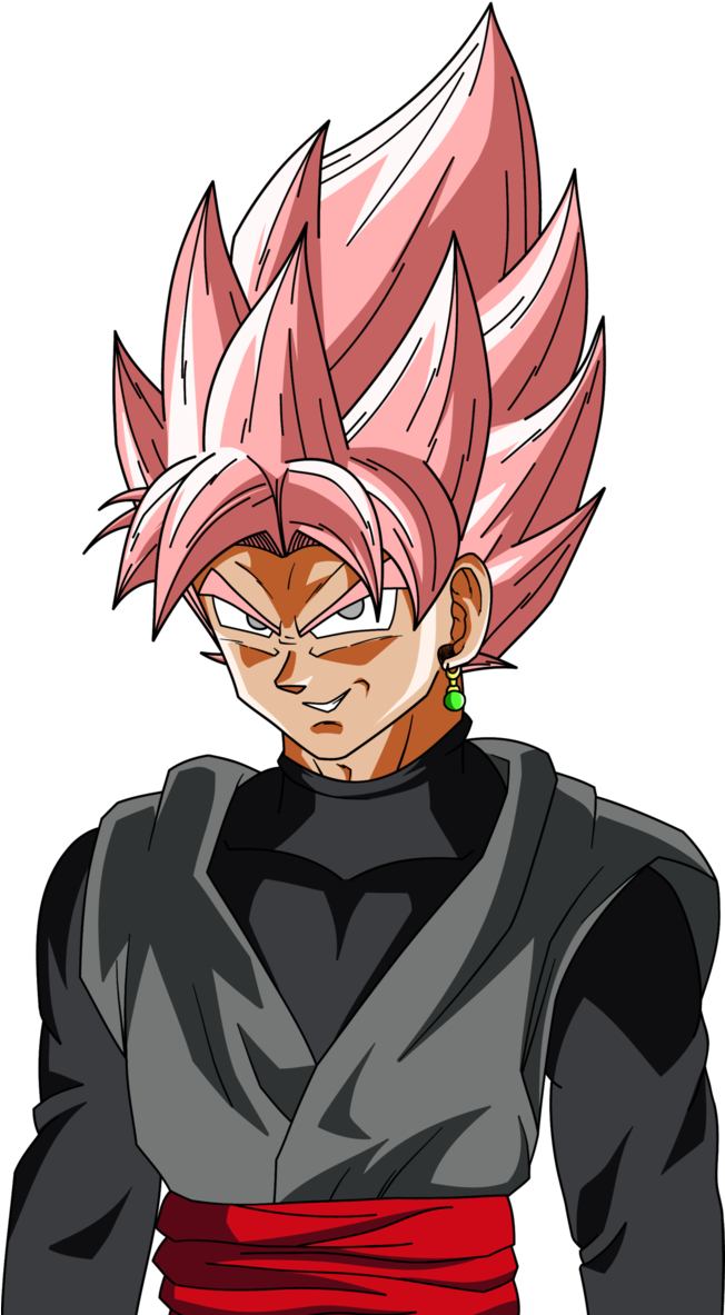 Goku Black Ssj Rose Profile Shot Palette 1 By Dragonballaffinity - Black Ssj Rose Para Colorear (651x1228)