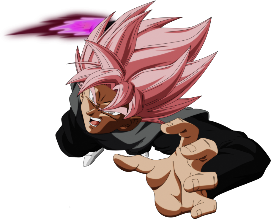 Goku Black Ssj Rose - Black Goku Rose Pui (968x826)