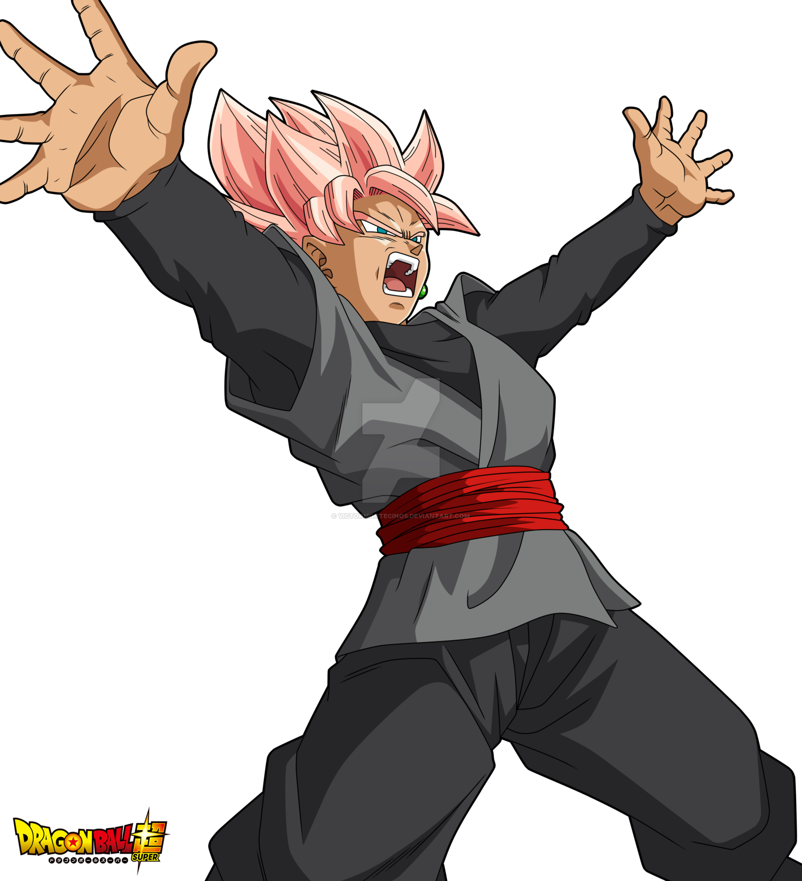 Victormontecinos Dragon Ball Super - Goku Black Genki Dama (1600x1756)