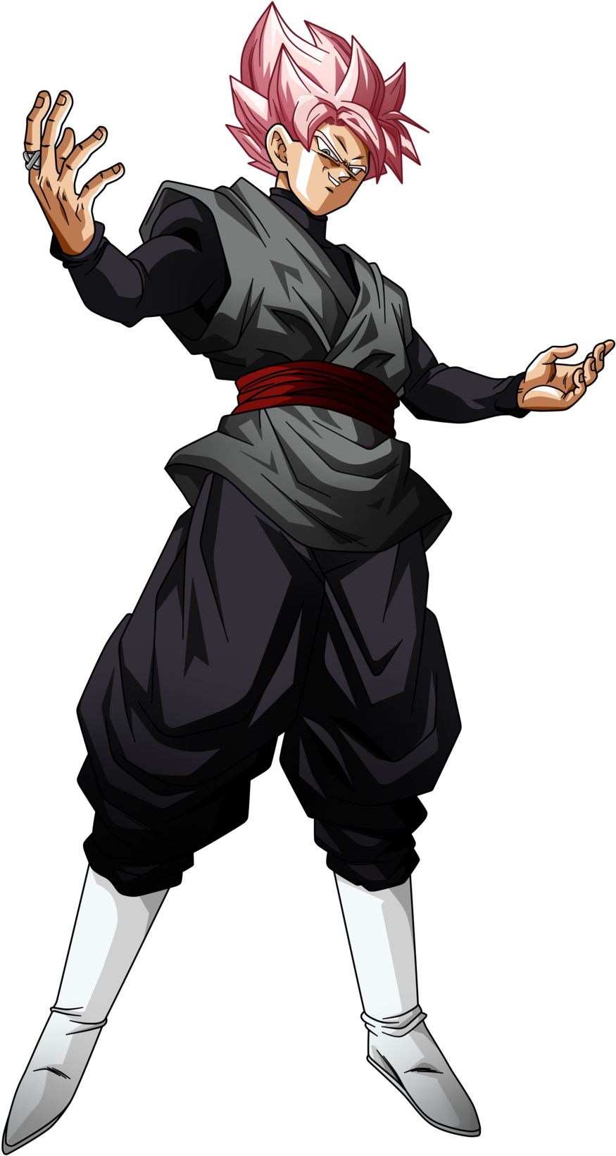 Black Goku Rose V2 By Koku78 - Black Goku Ssj Rose Hd (1024x1829)