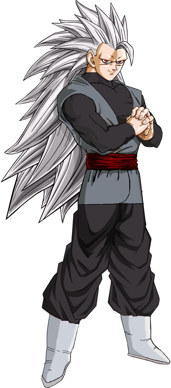 Black Goku Ssj 3 Png By Davidbksandrade - Black Goku Ssj 3 (594x1346)
