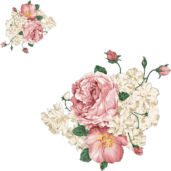 Moutan Peony Watercolor Painting Clip Art - Lucky Flower Wall Stickers Art Decal Home Decor (600x600)
