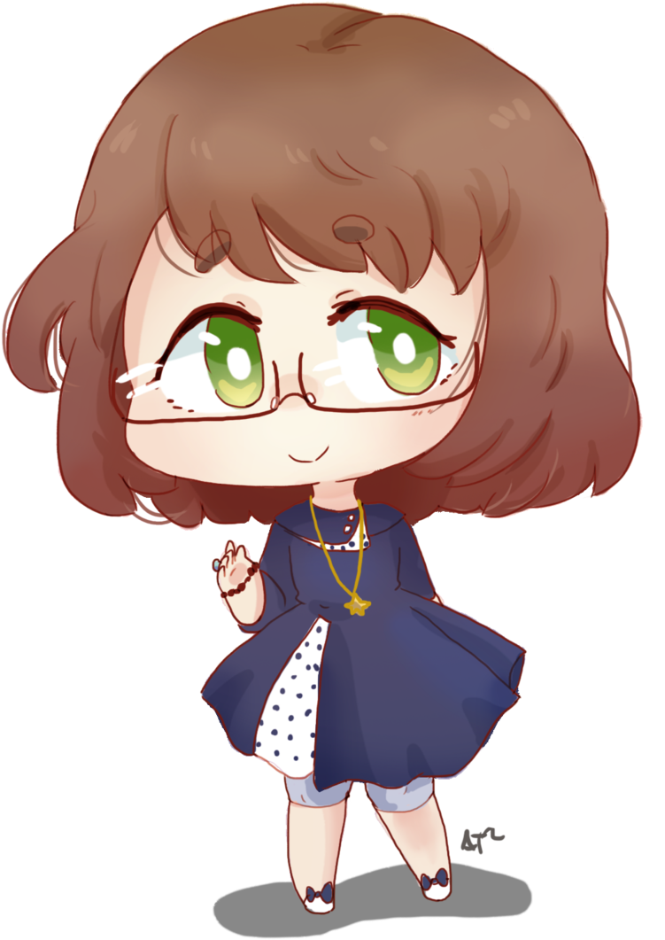 Chibi Comm Ladytibby By Artist Squared - Cartoon (1024x1206)