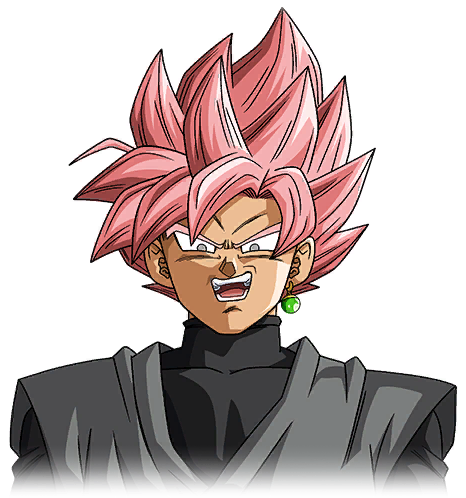 Goku Black Super Saiyan Rose Render Render 3 By Maxiuchiha22 - Goku Black Ssj Rose (512x512)