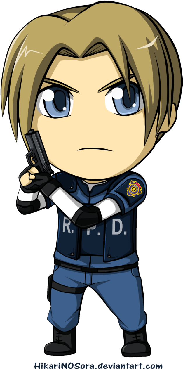 Leon S - Leon S Kennedy Chibi (1024x1448)