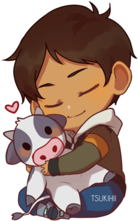 Smol Lance And Kaltenecker <3 - Keith And Lance Chibi (500x500)