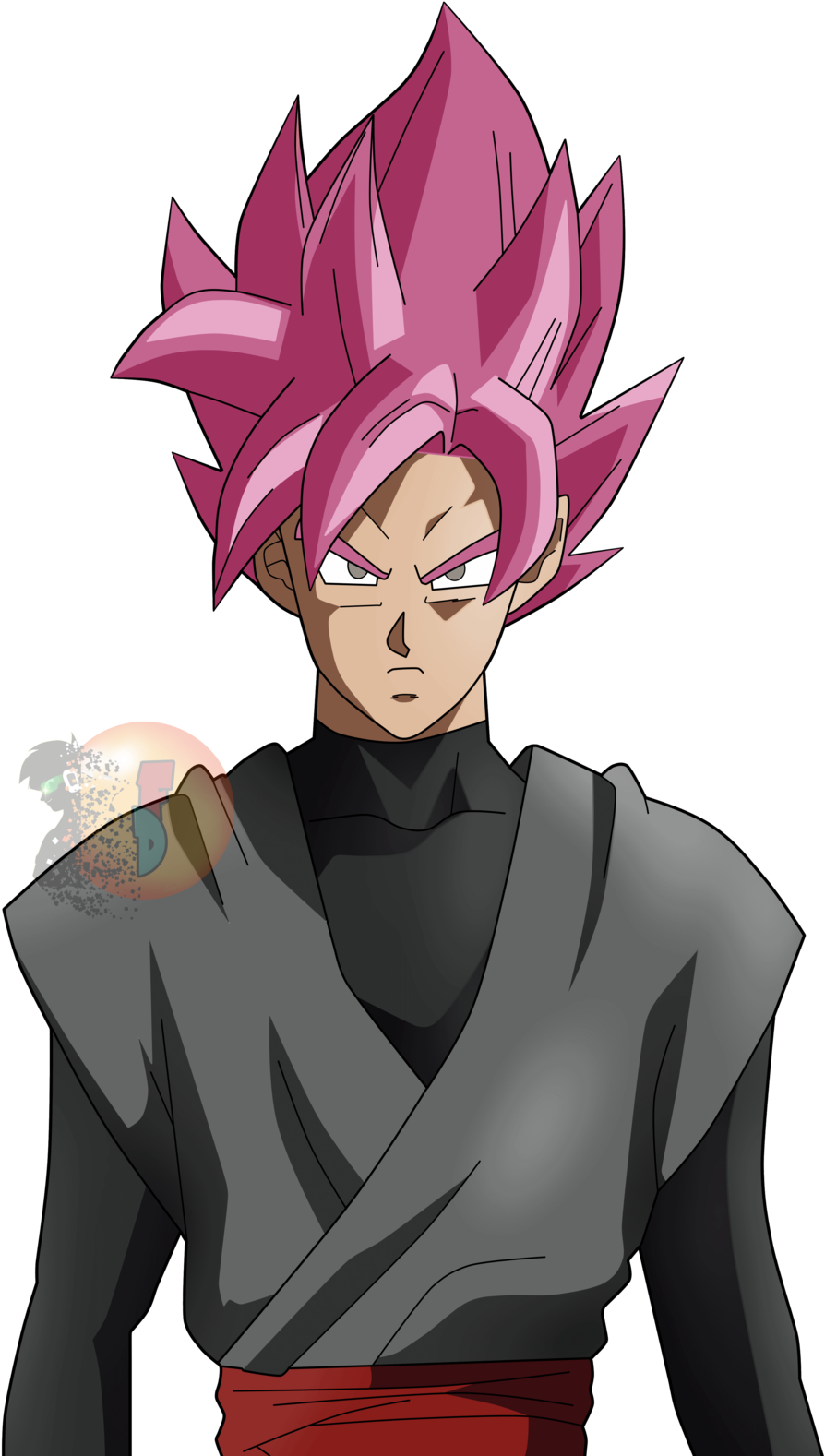 Black Ssj Rose Copia - Como Dibujar A Goku Black Ssj Rose (1024x1590)