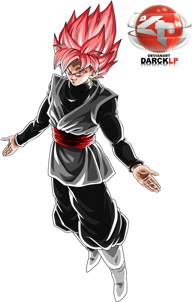 Black Goku Ssj Rose By Darcklp On Deviantart - Goku Black (752x1063)