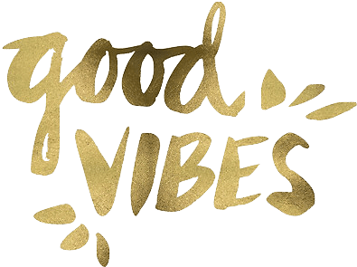 Good Vibes Only Small Throw Pillow Gold (550x550)