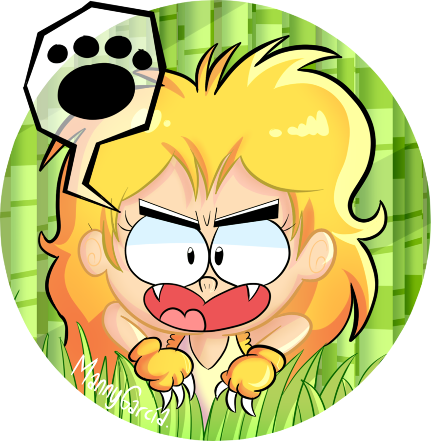 Lion Girl By Mannyg86 - Lion Girl By Mannyg86 (883x905)