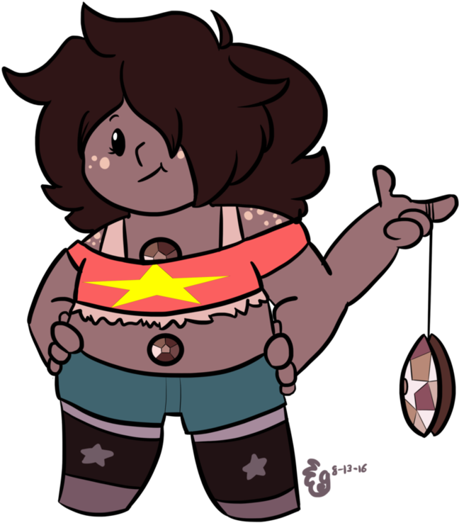 Chibi Smokey Quartz By Caught-gaming - Smoky Quartz Chibi Steven Universe (894x894)