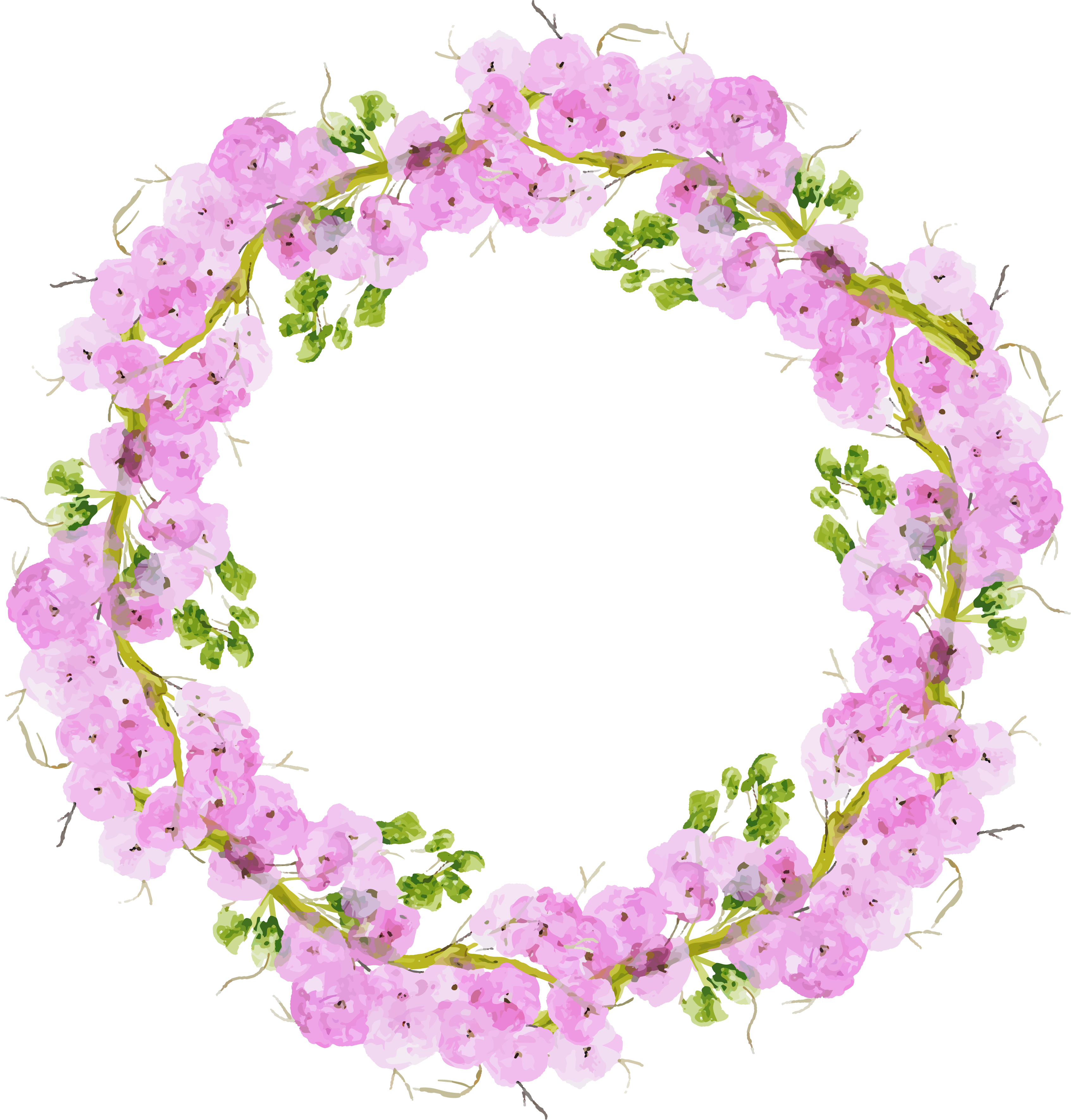 Кругом цветы