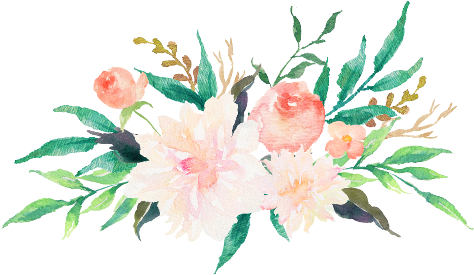 T-shirt Watercolor Painting Logo Flower - Pastel Watercolor Flowers (1000x578)