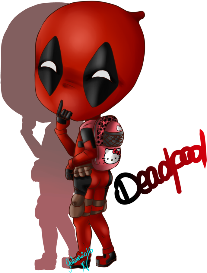 Deadpool Chibi By Assy-chan On Deviantart - Deadpool (774x1032)