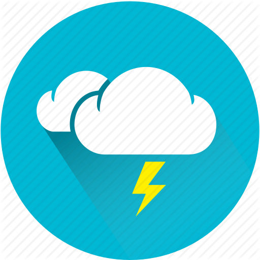 Cloud Lightning Icon (512x512)