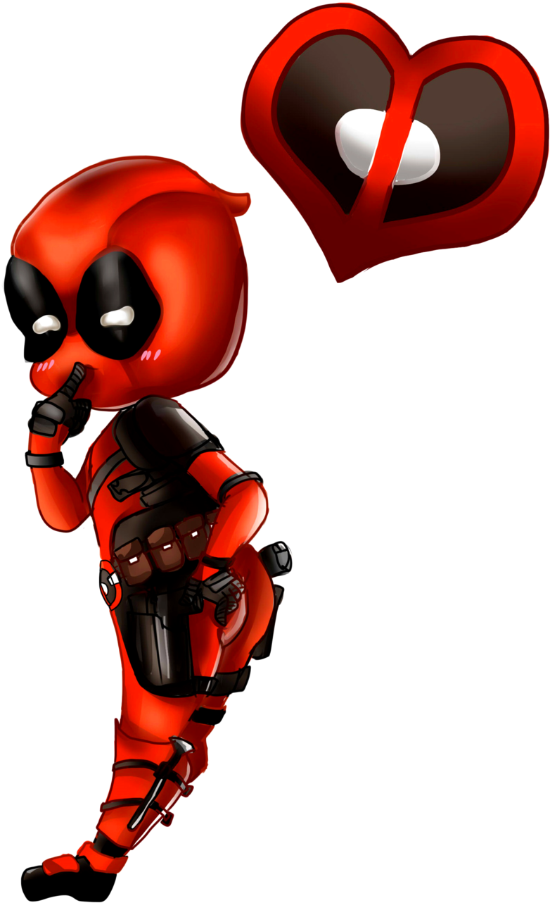 Sooo Kawaii By Hatsunesnow Sooo Kawaii By Hatsunesnow - Kawaii Deadpool Chibi (1024x1401)