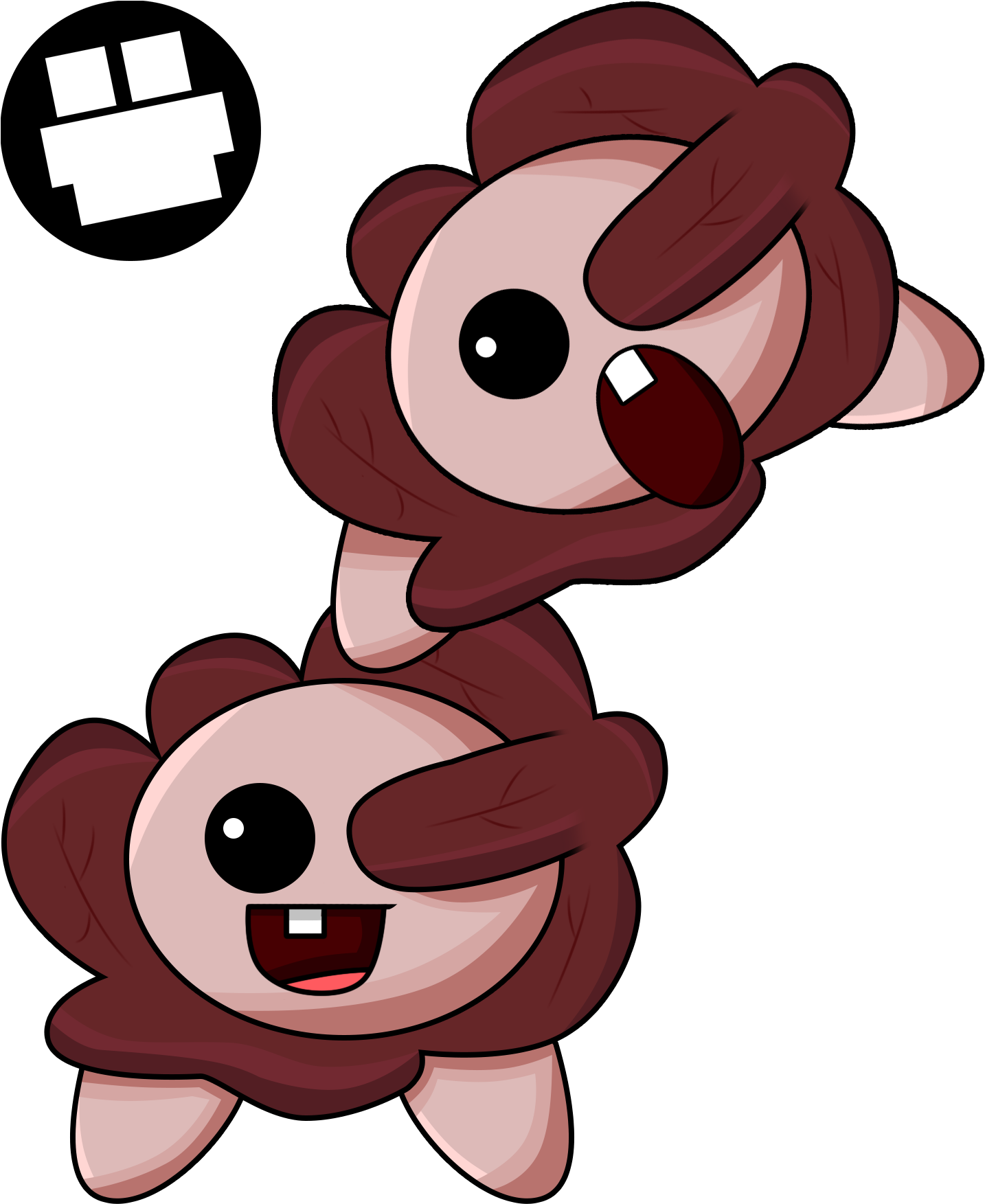 The Binding Of Isaac Deviantart Arte Digital - Cartoon (1556x1837)