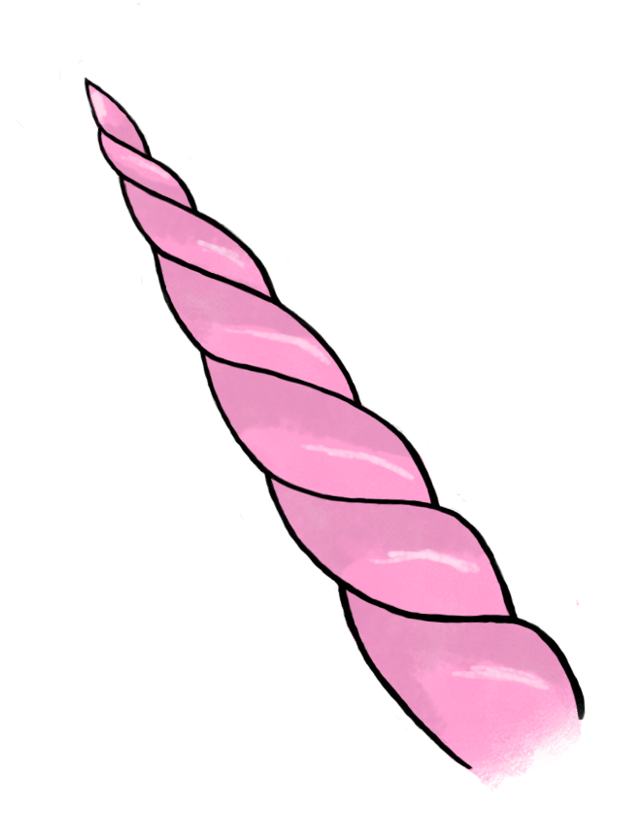 Unicorn Horn Clipart - Unicorn Horn Png (800x839)