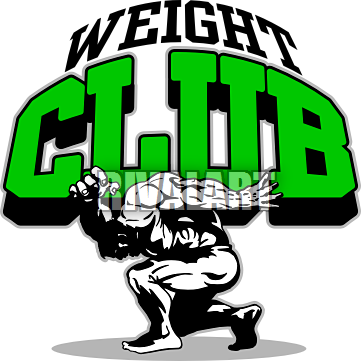 Eagle Weight Lifting Logos Clipart - Gym (361x361)