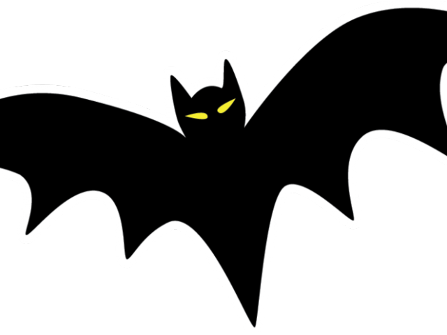Spooky Clipart Bat - Clip Art (640x480)