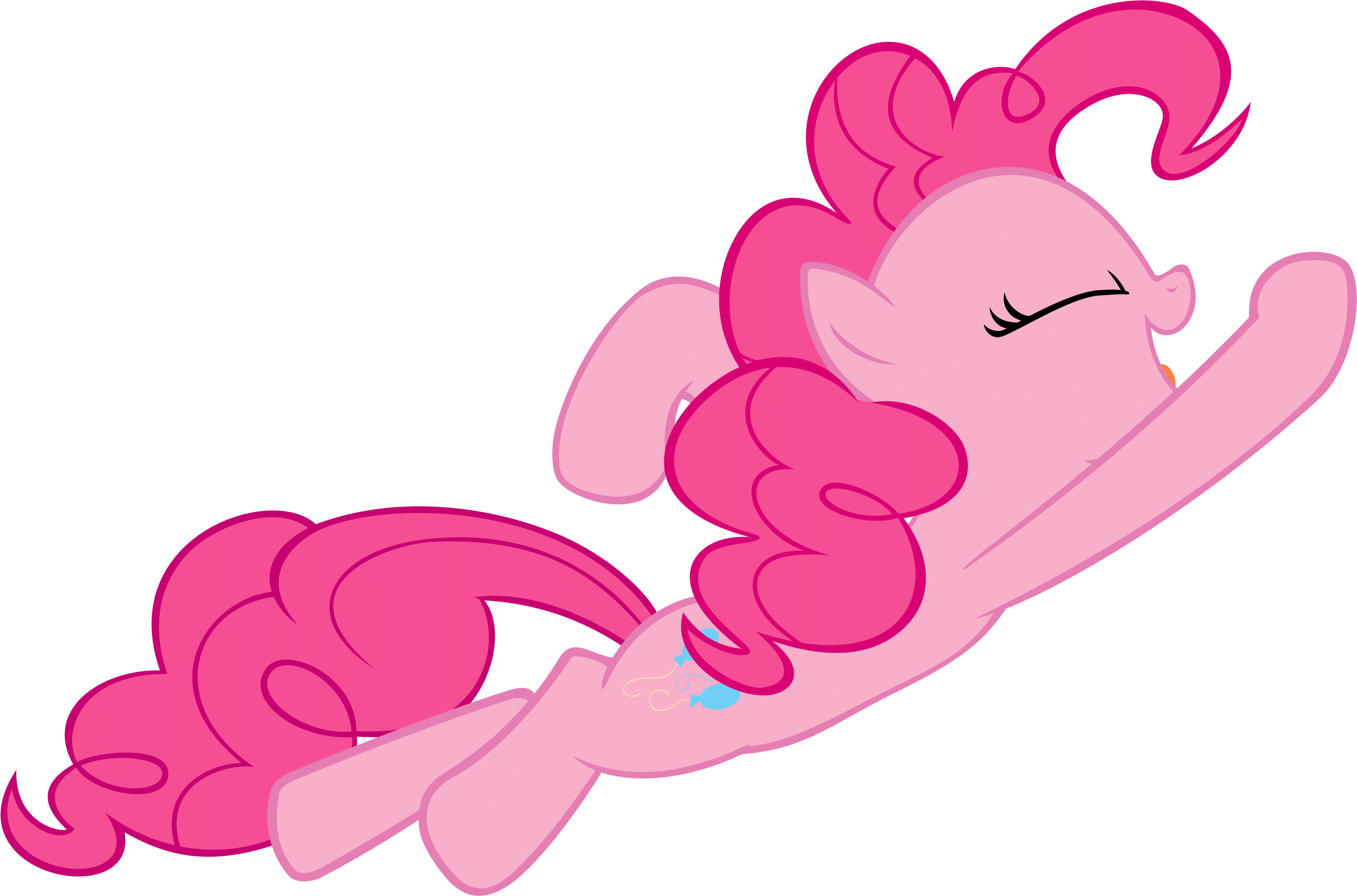Pinkie Pie Clipart - Mlp Pinkie Pie Running (4288x3000)