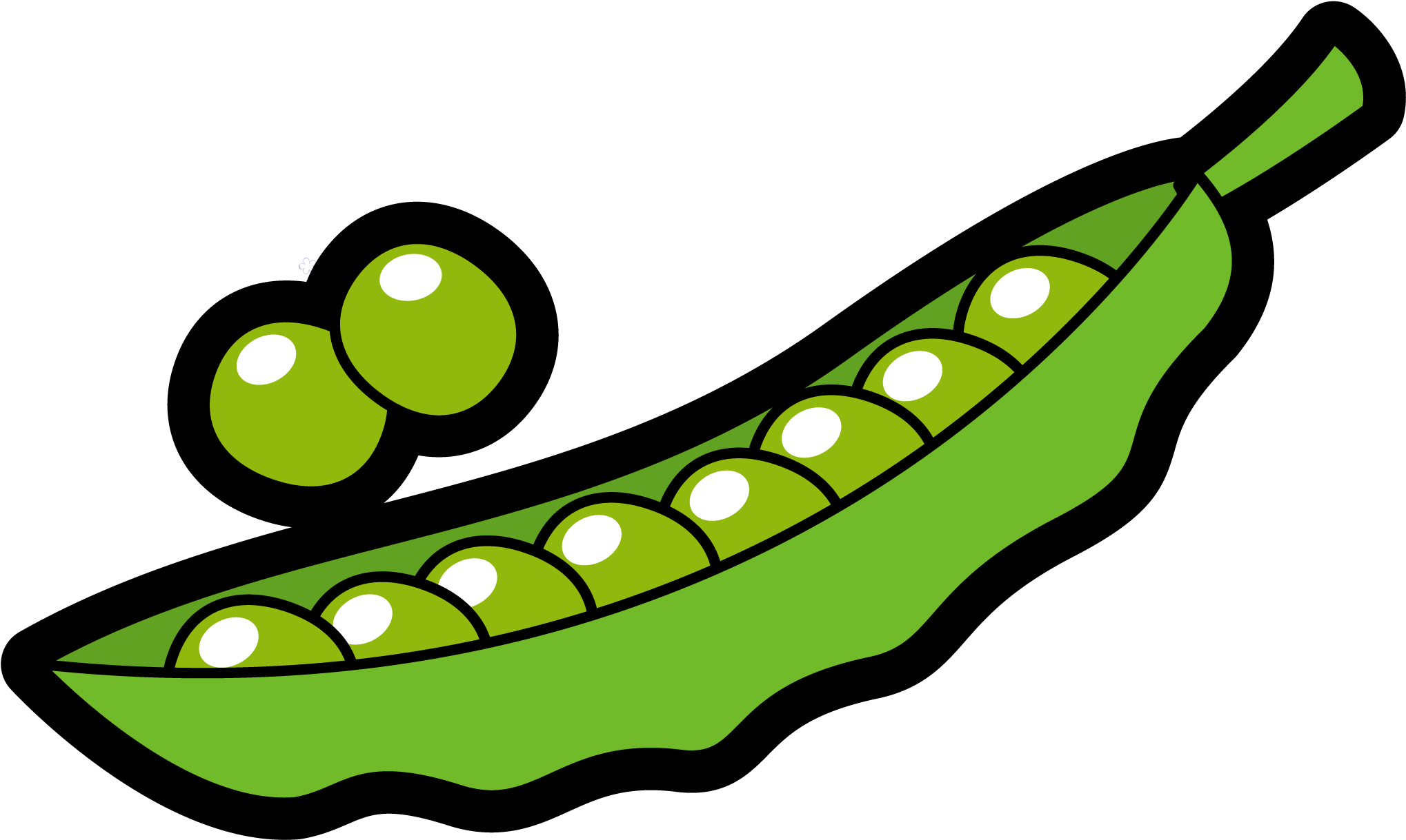 England Clipart Snow - Green Peas Vector Png (2075x1300)