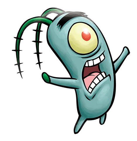 Plankton - Plankton From Spongebob Squarepants (550x510)