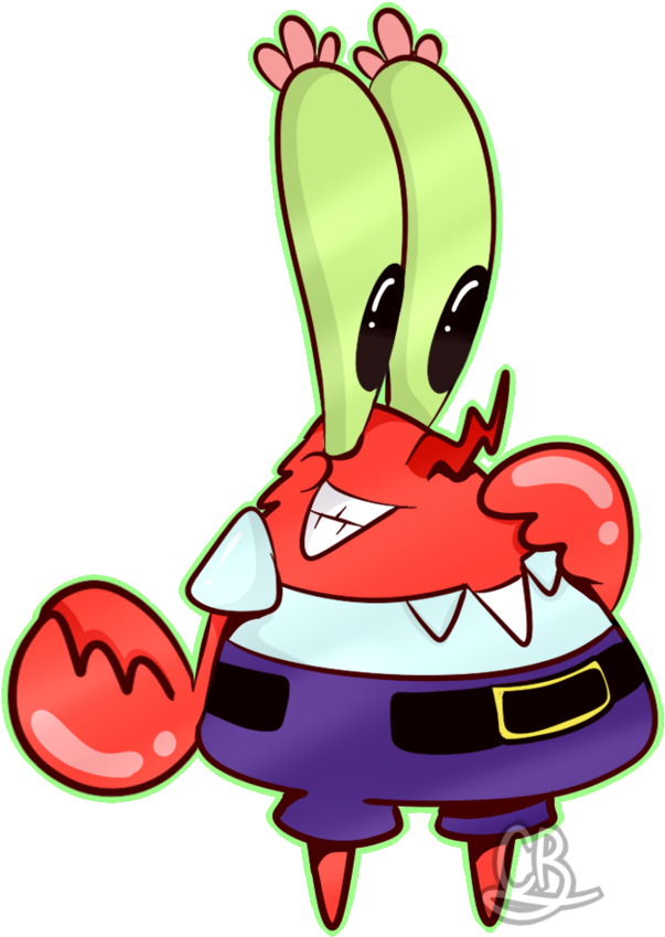 Mr Krabs By Clockworkbunnie - Transparent Mr Krabs (894x894)