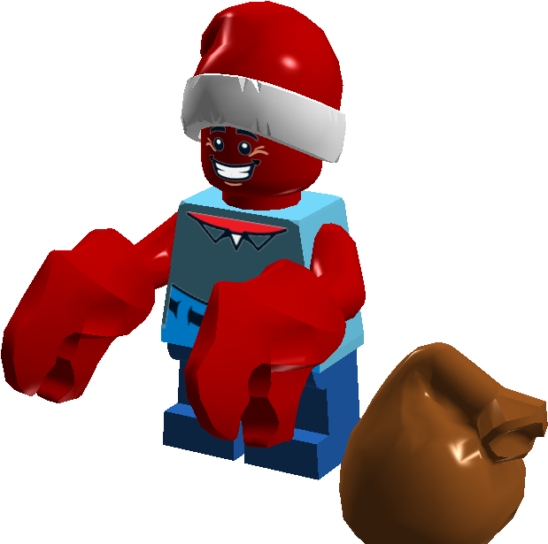 Krabs With Money Sack - Lego Spongebob Mr Krabs (1062x617)