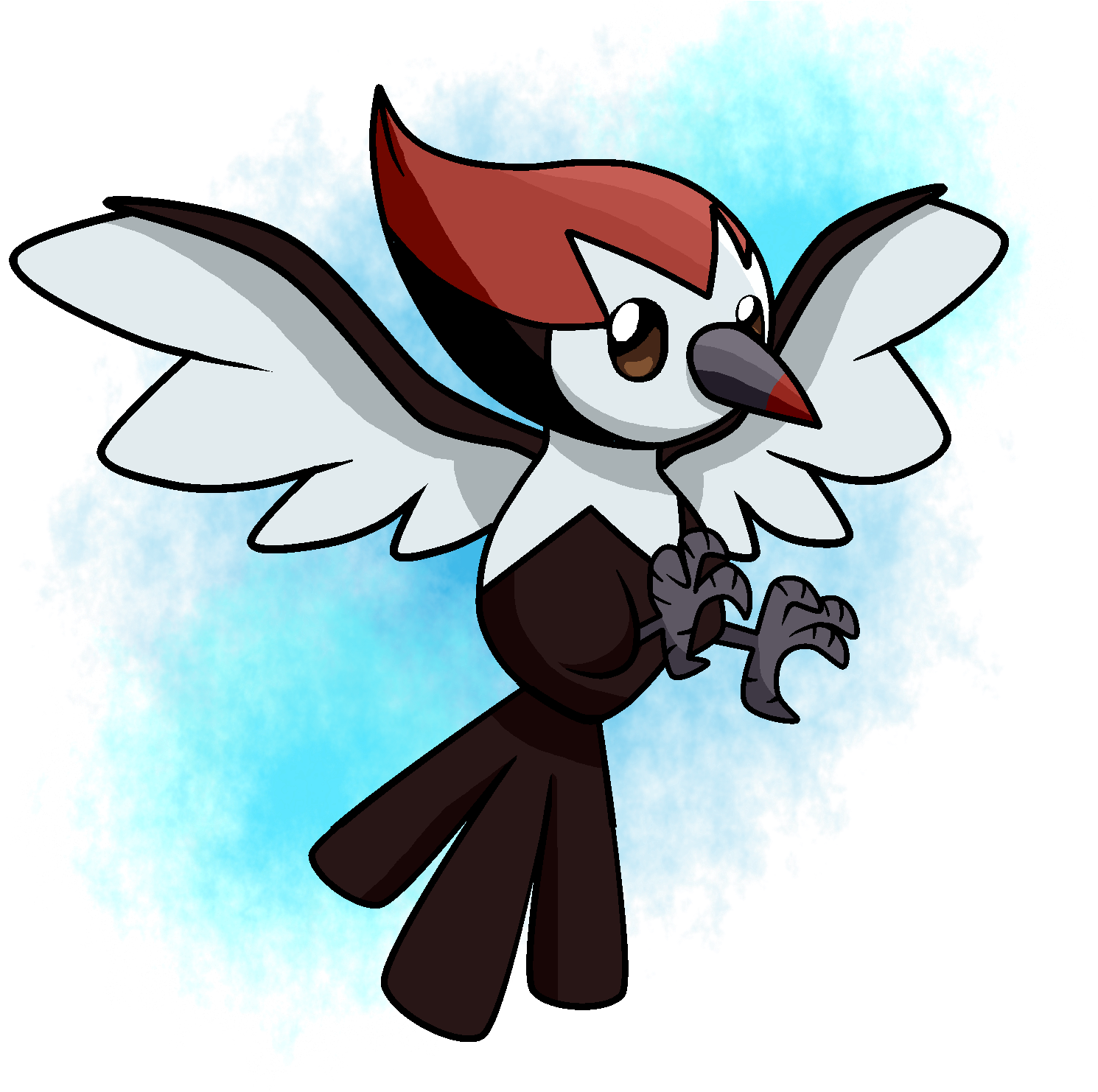 New Bird Pokemon / Pokemon Sun And Moon By Alexalan - Pokemon Sun Bird Pokemon (1597x1493)