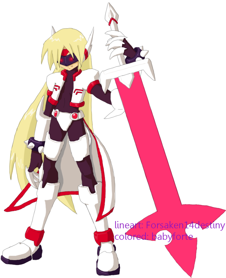 Model Oz Giro By By Me By Babyforte - Mega Man Zx (778x1028)