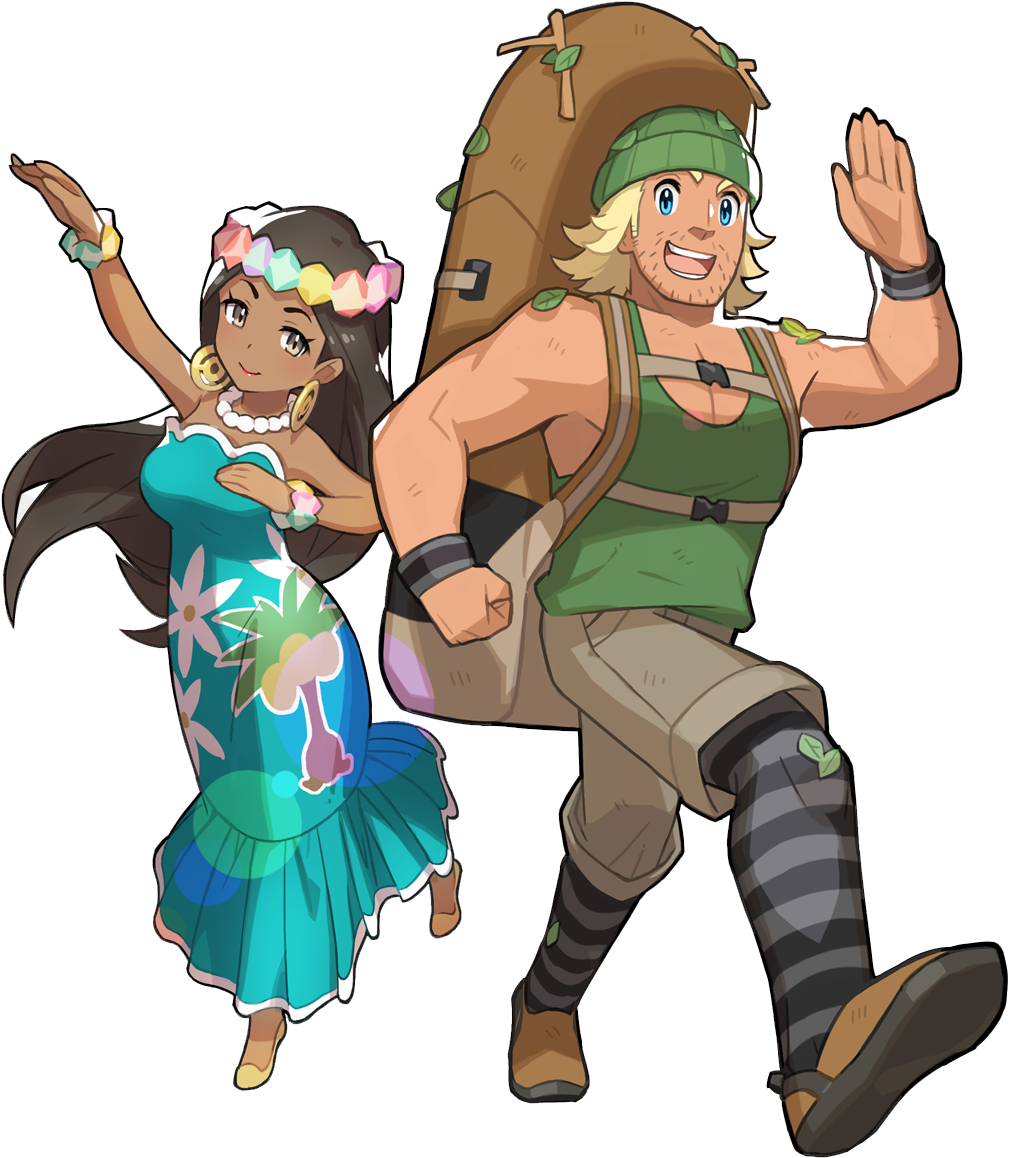 Hiker - Pokemon Sun And Moon Trainer Class (1061x1200)